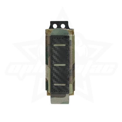 OPHIDIAN 9mm Carbon Fiber Magazine Pouch Single Magazine Carrier MOLLE Pouch