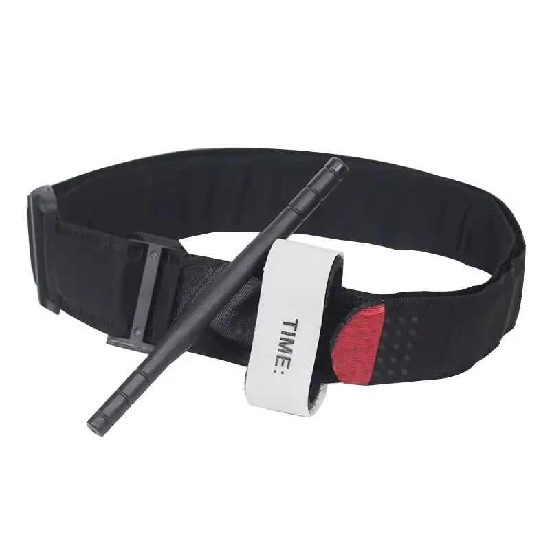Tactical Survival Combat Tourniquet, 65/75/95cm Rotating Tourniquet, Medical Emergency Belt for Outdoor 2/4 pcs CAT