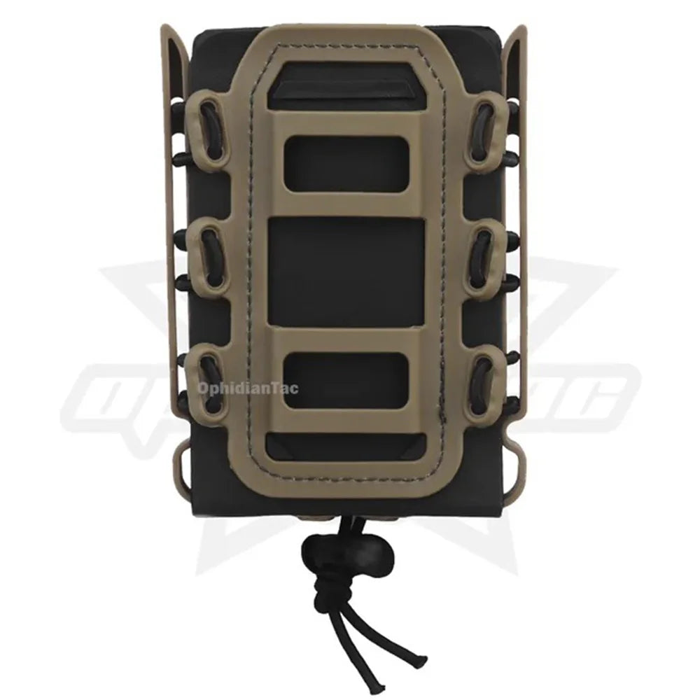 Ophidian Quick Magazine Pouch 5.56mm 7.62mm Molle Belt Clip Quick Connect Bracket Soft Shell Rifle Magazine Bracket