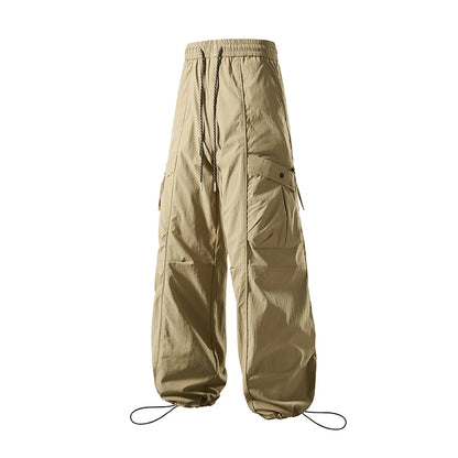 CHRLCK Unisex Hiking Pants Water Resistant Outdoor Joggers Stretchy Lightweight Quick Dry Trousers For Camping Fishing Climbing
