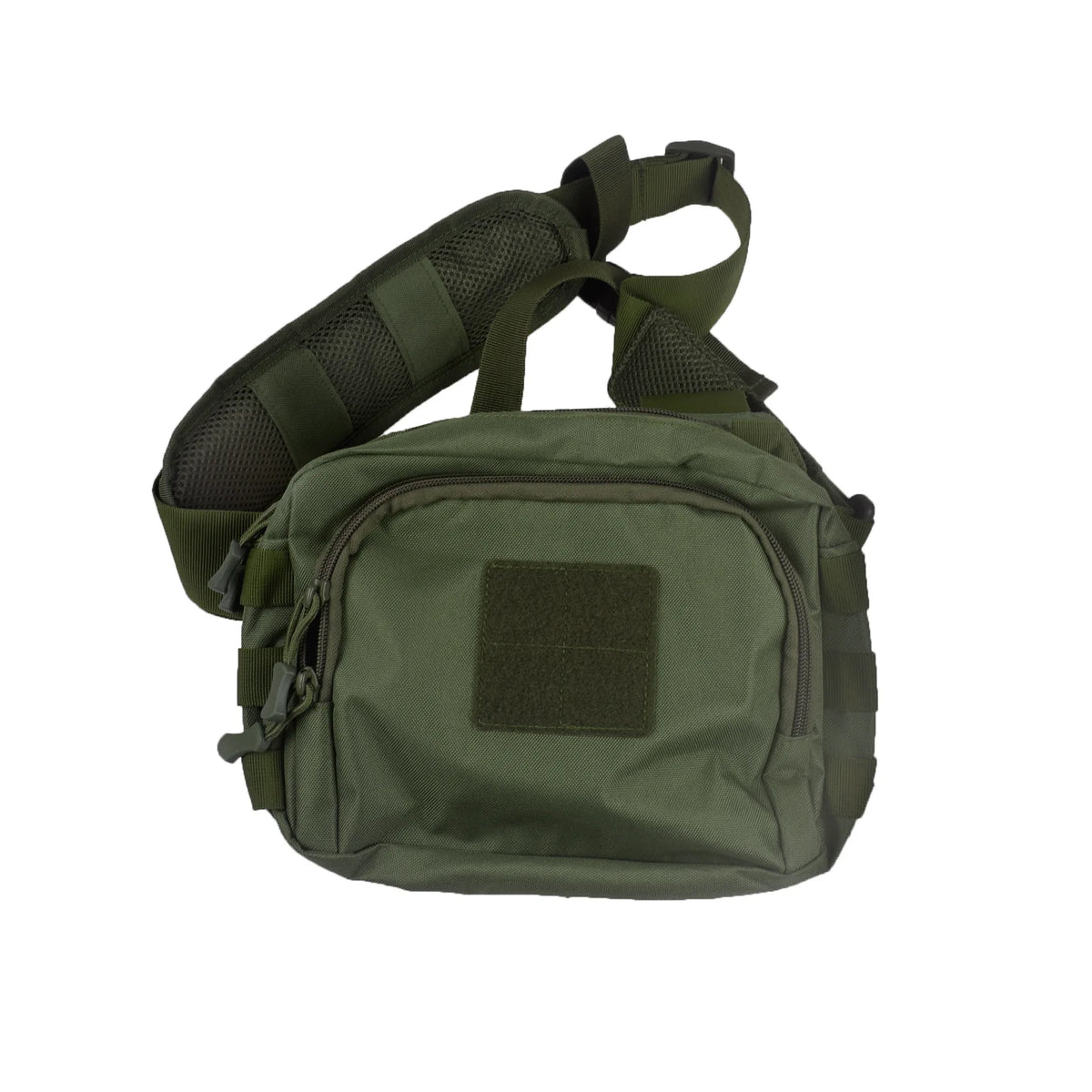 Tactical 2 Bangers Range Bag, Crossbody Pouch with AR/M4 and Pistols Magazine Holders for Outdoor Hunting, Shooting & Sports