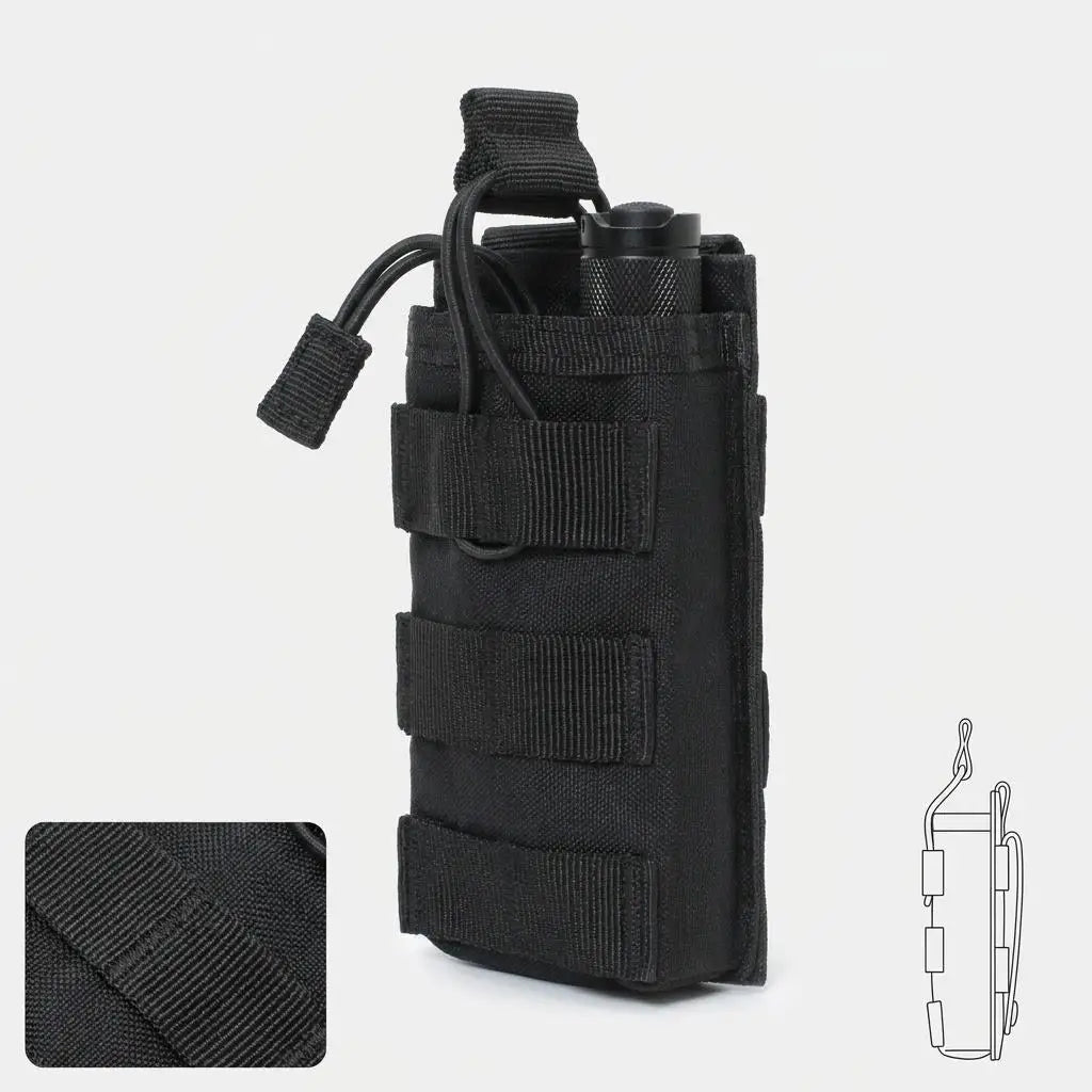 1000D Nylon Single Double Triple Magazine Pouch AR15 M4 5.56 AK 7.62 Holster Molle Airsoft AEG GBB Mag Carrier