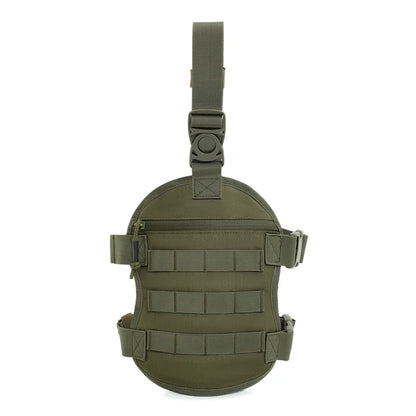 Tactical Drop Leg Platform Bag Adjustable MOLLE Thigh Rig Holster Pouch Outdoor Hunting Combat Leg Panel Utility Carry Pack