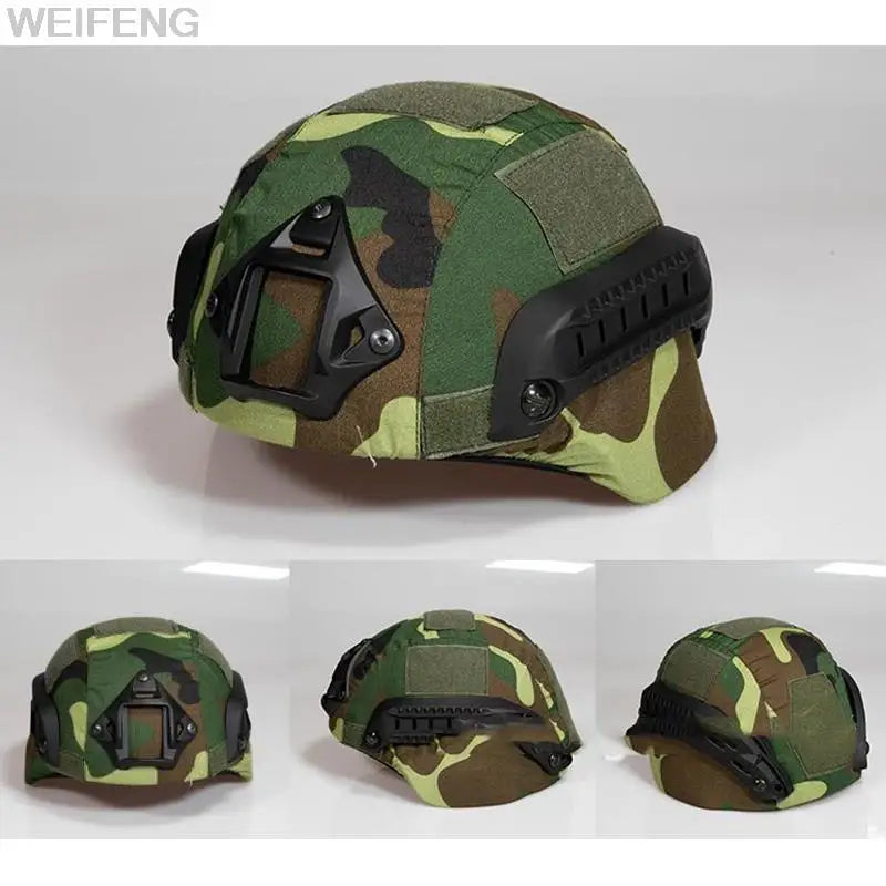 Tactical MICH2000 Helmet Cover Hunting Gear Helmet Accessories Camouflage Cloth Helmet Cover for MICH Helmet