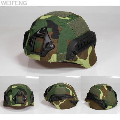 Tactical MICH2000 Helmet Cover Hunting Gear Helmet Accessories Camouflage Cloth Helmet Cover for MICH Helmet