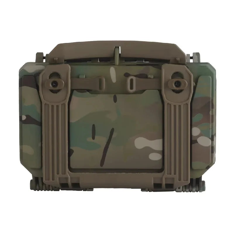 Tactical Phone Case Mobile Phone Admin Map Navigation Holder MOLLE Vest Plate Carrier Chest Protection Box for Smartphone