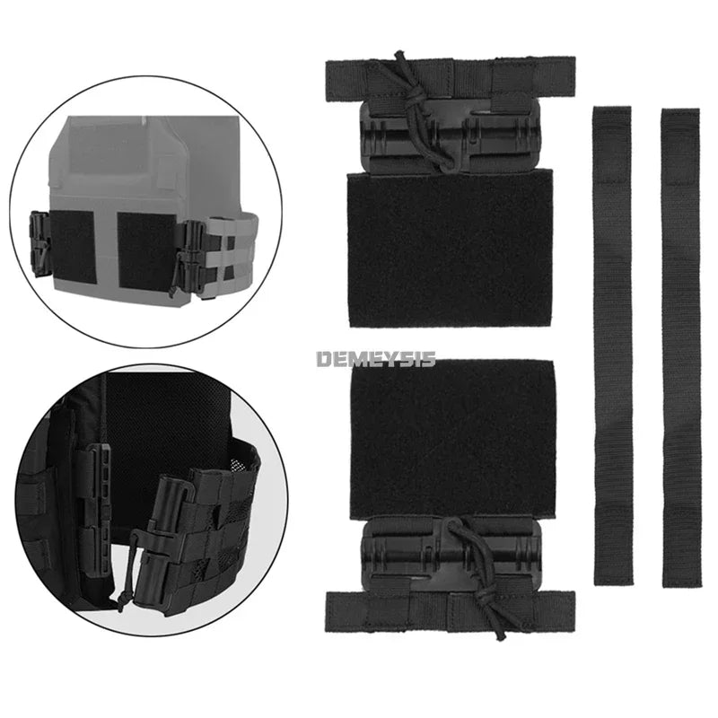 Tactical Quick Release Vest Buckle Kit Hunting Shooting Vest Quick Removal Buckle for JPC CPC NCP XPC 6094 420 Vest  Accessories
