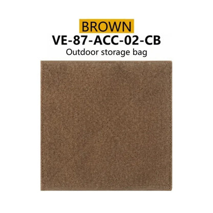 Outdoor Storage Bag With Hook And Loop Velvet Tape Interlayer For Storing Laptops Maps Thin Items Storage bag