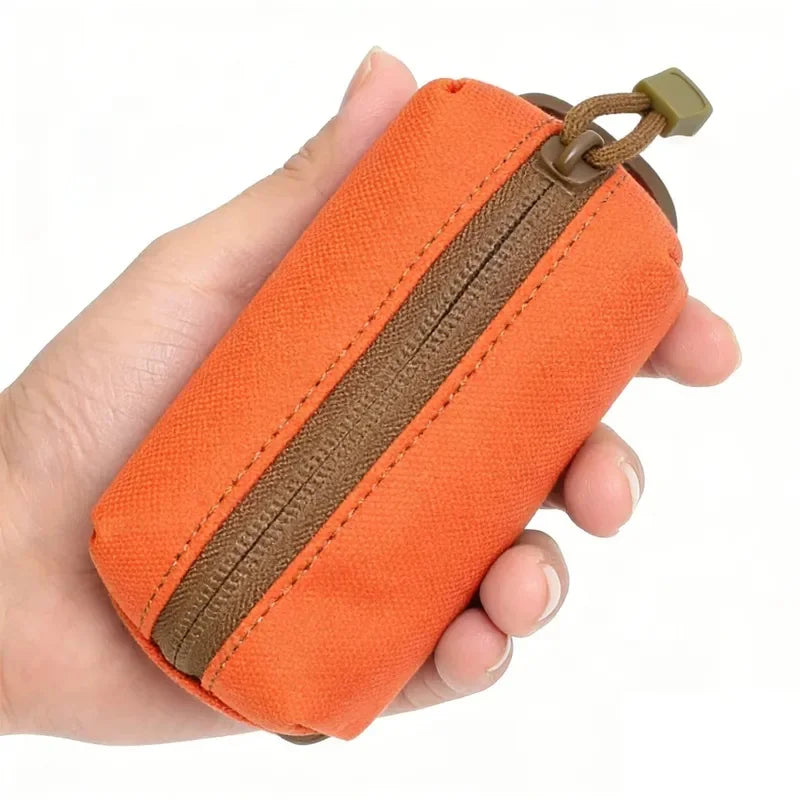 Outdoor Camping EDC Molle Wallet Waterproof Portable Travel Zipper Waist Pouch for Camping Hiking Hunting EDC Pouch