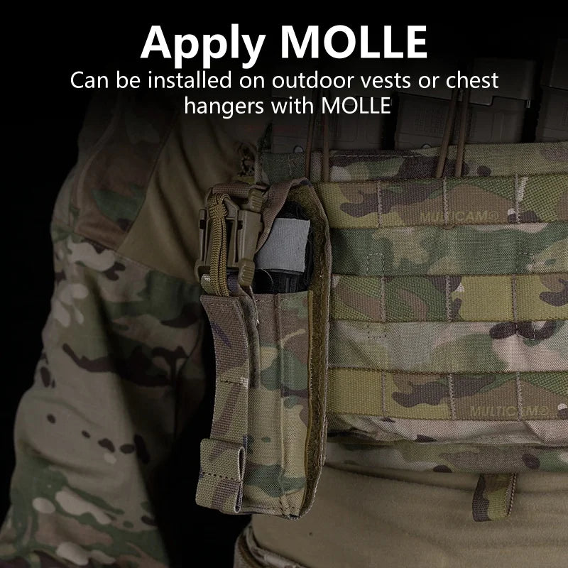 Quick Tourniquet Pouch Waist Bag Camping CS Shooting Molle System Accessories Easy Installation Outdoor Camping Equipment