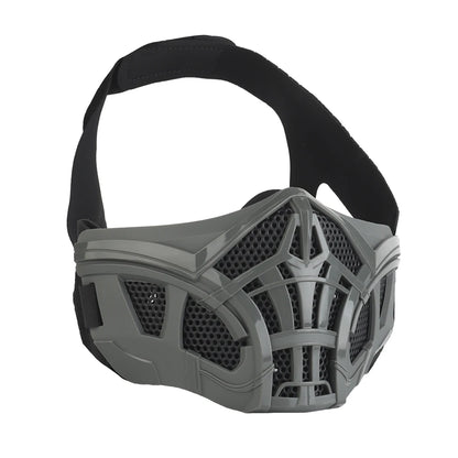 Scorpion Masks Tactical Hunting Paintball Airsoft CS Fight Half Masks Inner Silicone Breathable Halloween Part Cosplay Props