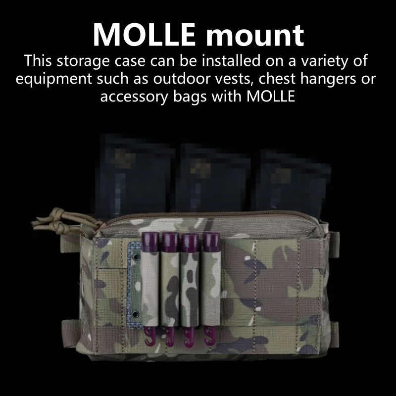 Survival Rescue Fluorescent Stick Storage Cover | Hunting Equipment Accessories | Mounting MOLLE System