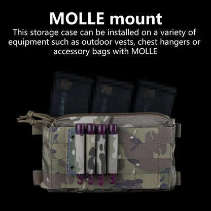 Survival Rescue Fluorescent Stick Storage Cover | Hunting Equipment Accessories | Mounting MOLLE System
