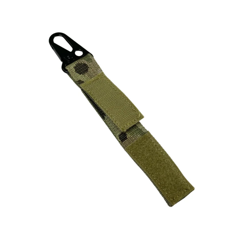 Tactical Nylon Key Hook Webbing Buckle Hanging System Molle Waist Belt Buckle Vest Hanging Metal Accessories Gear