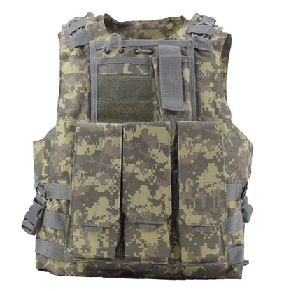 Outdoor Tactical Vest Gear Vest Plate Carrier Airsoft CS Wargame New Style Hunting Equipment Paintball Camouflage Armor