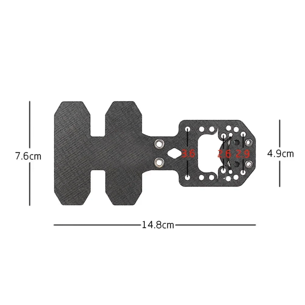 Tactical Vest Universal PTT MOLLE Mounting Adapter Board for U94 TE A Invisio