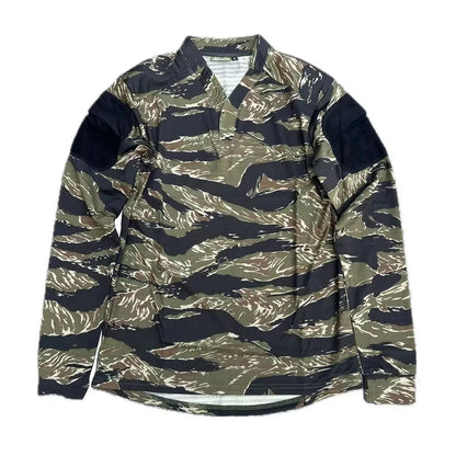 Velocity Style Rugby Shirt Quick Dry Tactical Long Sleeve T-shirt CAG Love