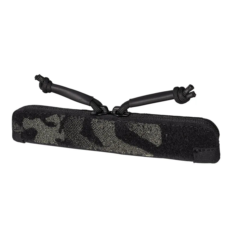 Tactical Vest Double Zipper Insert Pouch Storage Pocket Zipper Cover Flap Pocket Zip Insert for JPC2.0 CPC AVS Vest Universal