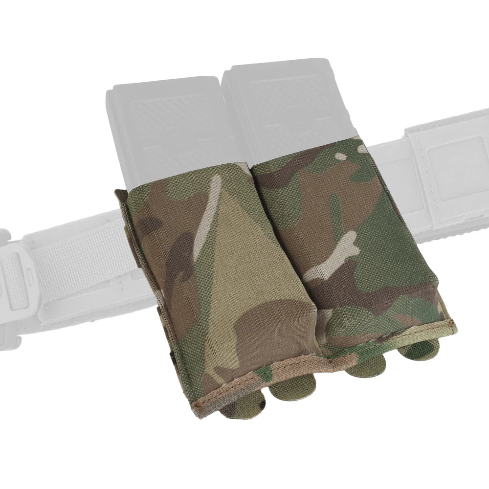 5.56 7.62 Double Magazine Pouch Tactical Molle Magazine Holster Elastic Tool Storage Bag