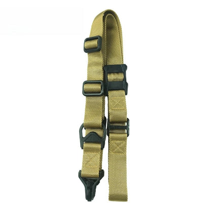 MS3 Tactical Multi Purpose Sling Single Double Point Adjustable Strap Outdoor CS Training Portable Carry Shoulder Belt