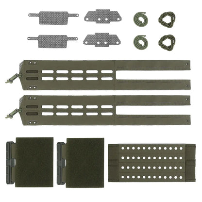 Tactical Quick Release Battle Cummerbund Belt Waistband Lightweight JPC1.0/2.0 CRYE AVS LV119 Hunting Vest Airsoft Accessories