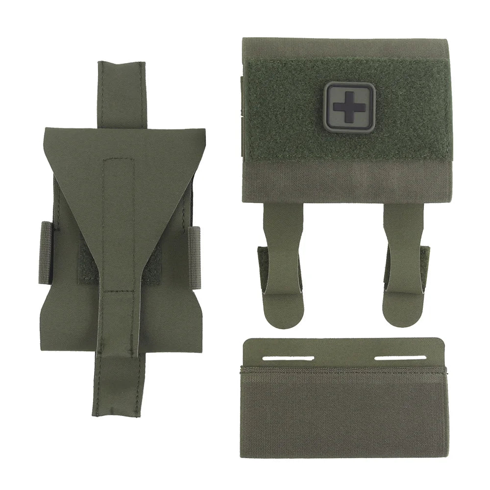 Micro Trauma First Aid Kit Tactical Molle IFAK Pouch Outdoor Camping Hunting Fishing Trauma Survival Kit Emergency Waist Bag