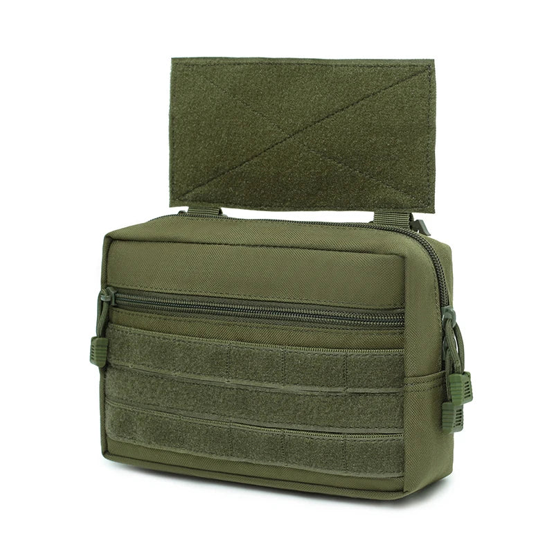 Utility Tactical Vest Dangler Drop Pouch Abdominal Dump Drop Pouch Fanny Pack for JPC/CPC/LBT/D3CR/MK3&4 Plate Carrier Storage