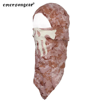 Emersongear Ghost MULTI HOOD EMERSON Luminous Mask Scarf Camouflage Skullies Hunting Caps Mask CS Tactical EM6634