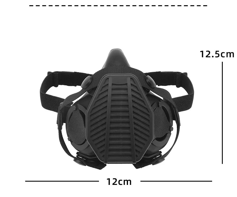 Tactical Respirator SOTR Special Operations Half-mask Strainer Mesh Anti Dust Protective Mask Hunting Airsoft Accessories