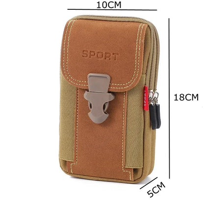 Molle Tactical Pouch Belt Waist Pack Men Small Pocket Survival Tool Bag for Running Travel Camping Hunting Airsoft