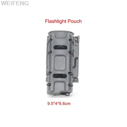 Spray Pouch Flashlight Pouch Holder Baton Holster 360 Degree Rotation Belt Clip Tactical Self Defense Tool Case
