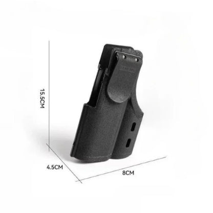 2026 NEW Quick Release Tactical Waist Carry Sleeve for G18 Plastic Outdoor Hunting Quick Pull Gear with 20mm Rail Mount Kit