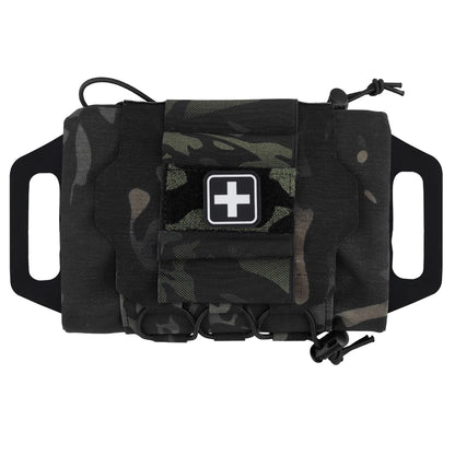 IFAK Tactical First Aid Kit MOLLE Rapid Deployment Outdoor Hunting Camping Survival Emergency Medical Pouch Combat Belts Gear