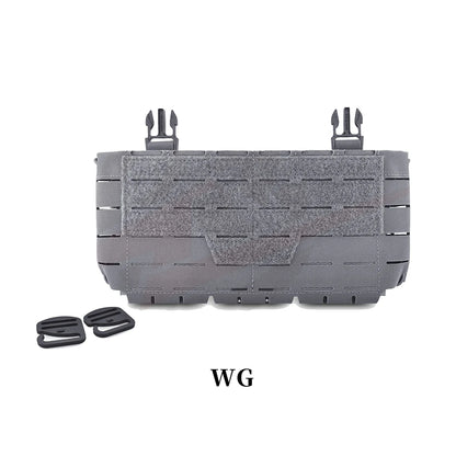 New Tactical Chest Hanging Main Body Front Panel Bag for ARC Placard V4 Vest Triple 5.56 Magazine Storage Pouch