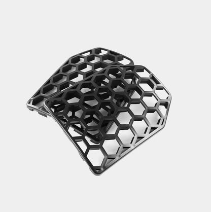 ASPC Compatible Honeycomb Ventilated Plate Insert for Tactical Plate Carrier Vest, Breathable Airflow Cooling Back Support Panel