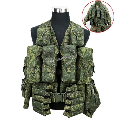 3rd Gen 6sh117 Tactical Vest Platoon Commander's Combat Loadout Tool Carrier EMR Camouflage Outdoor Hunting Carrying Equipment