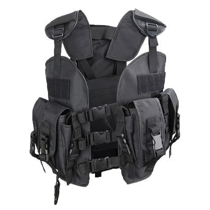 Tactical Vest Shooting Protective Vest Men's Outdoor Sport Hunting Clothes Airsoft Accessories With Water Bag