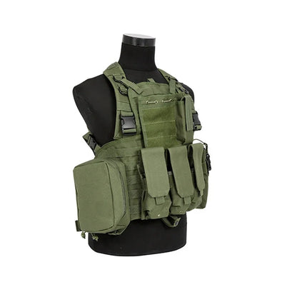 Army Green Tactical Vest Waterproof Outdoor Body Armor Molle Hunting Vest Airsoft Paintball CS Game Jungle Security Equipment