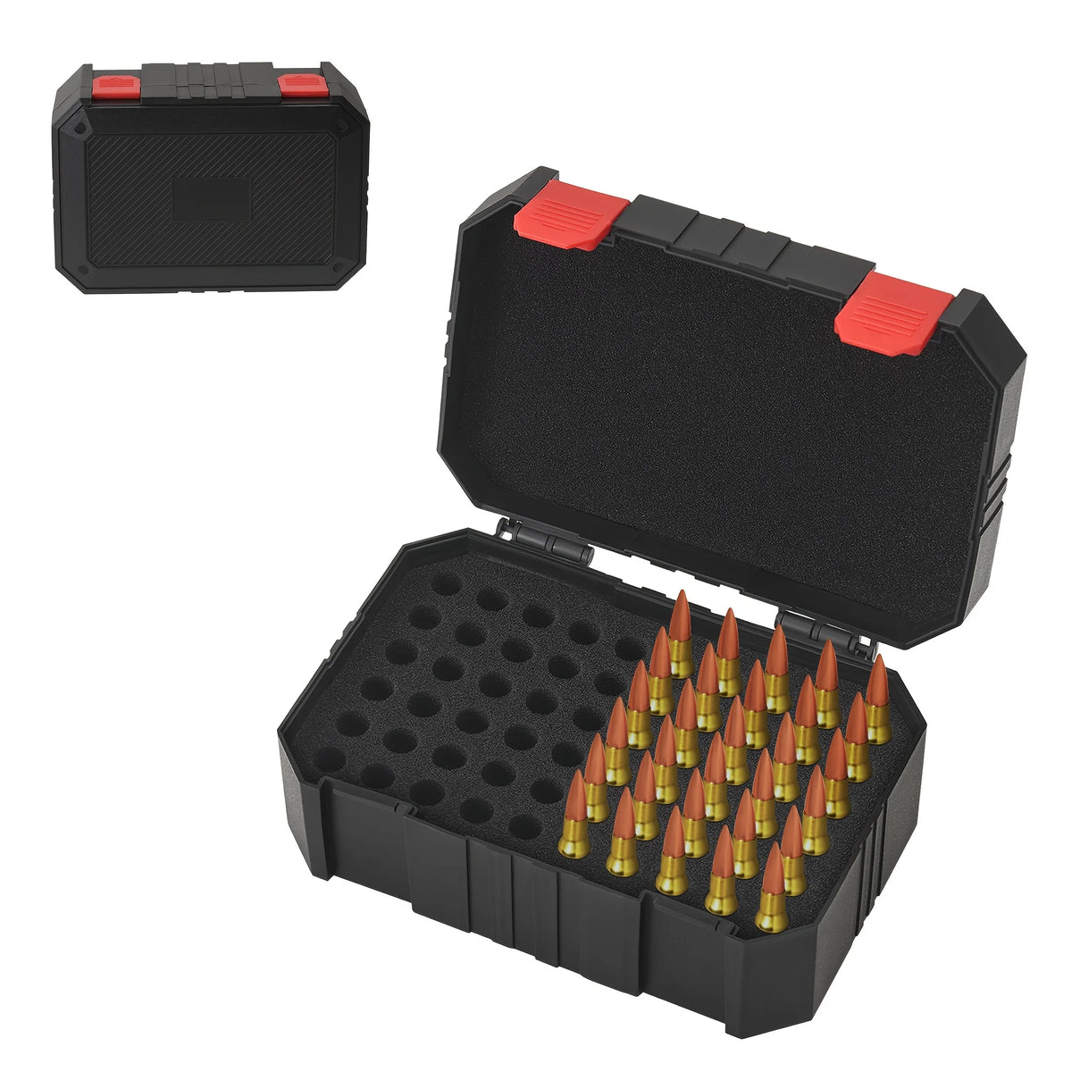 Ammo Storage Case for 5.56,.223 Bullets - Ammo Storage Box Holds 60 Rounds.