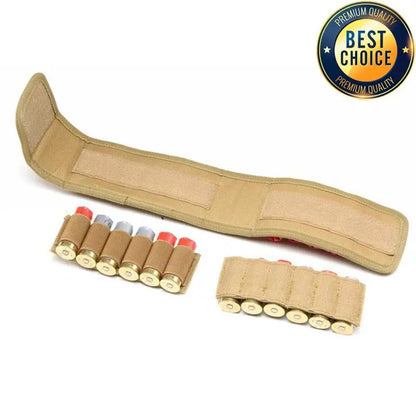Tactical 16 Round Ammunition Holder 12G Shotgun Molle Bag Magazine Refresh Bullet Combat Bag Hunting Shooting Shell Shell Bag