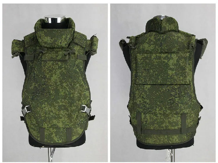  Replica Russian Tactical 6B13 MOLLE Tactical Vest Killa Combat Vest / EMR Neck Shoulder Lower Body Protector Vest For Cosplay