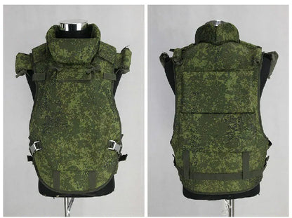  Replica Russian Tactical 6B13 MOLLE Tactical Vest Killa Combat Vest / EMR Neck Shoulder Lower Body Protector Vest For Cosplay