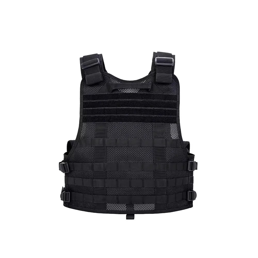 Tactical vest mesh multi pocket patrol security vest with adjustable vest