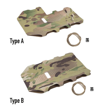 DMGear Tactical Gun Rail Cover Rail Wrap Heavy Heat Shield Gear Wrap Hand Protective Fit Quad/ One Rails 500D Nylon