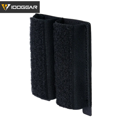 IDOGEAR Tactical Double Magazine Pouch for 9mm Mag DOPE Insert Mag Holder 35113