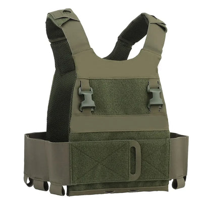 Tactical Vest FCPC Minimalistic Multi-Mission Plate Carrier Ferro Style Slickster Lightweight Airsoft V5 Vest with 25MM Clasp