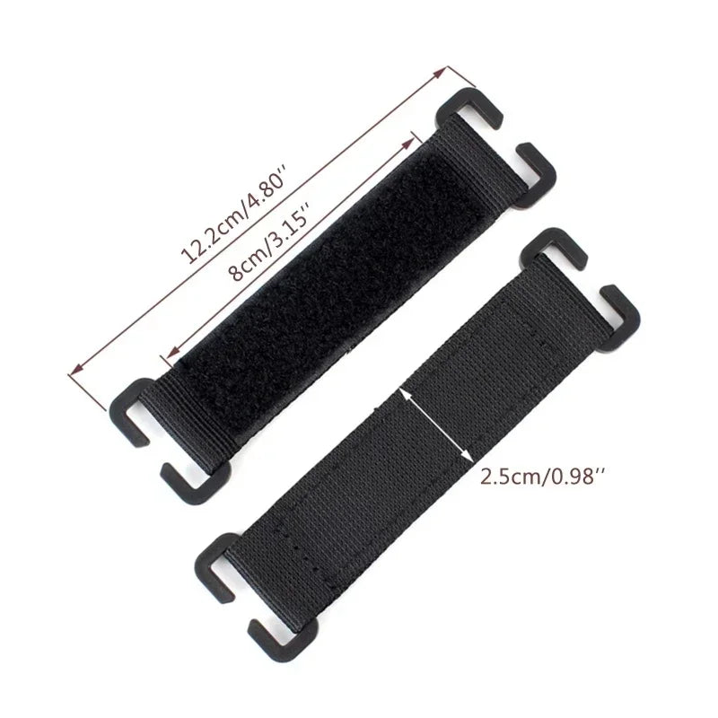 Hook and Loop Panel Patches Board Vest Backpack Convenient ID Patch Badge Display Pad Converter Strips MOLLE System Attachment