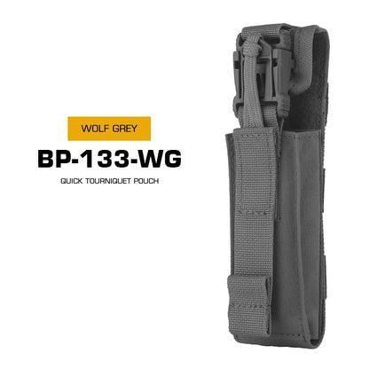 Quick Release Tourniquet Pouch MOLLE Tourniquet Holder Pouch Use for Plate Carrier Chest Rig Hunting Accessories