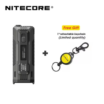 NITECORE EDC37 8000 lumens Strong light Ultimate Tactical EDC Flashlight Built-in 8000mAh Li-ion Battery