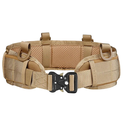 MOLLE Adjustable Tactical Waistbelt Quick Release Durable for Cs TrainingStylish Unisex Design Perfect for All Weather Combat